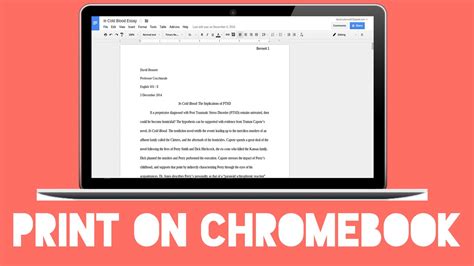 how to print on school chromebook: what you need to know about printing from your Chromebook