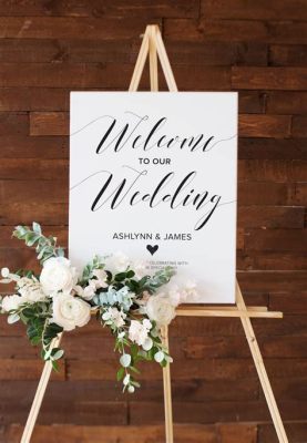 Where to Print Wedding Signage: A Guide to the Best Printing Options for Your Big Day